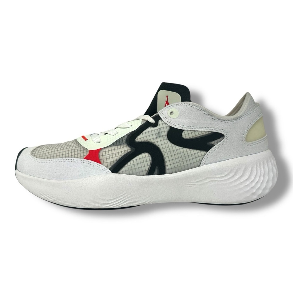 Jordan Delta 3 Low for men size 10.5 white chile red black new with box - Picture 12 of 14